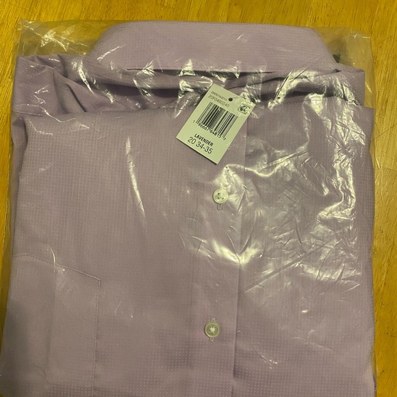 Van Heusen Lavender Button-Up Shirt - Picture 5 of 6